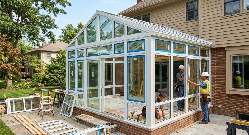 Four Season Room Installation in Nashville, TN