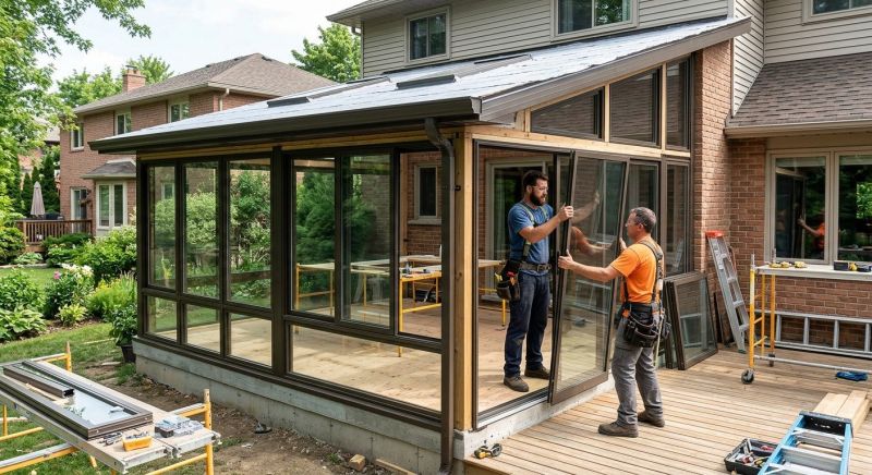 Sunroom Installation in Asheville, NC